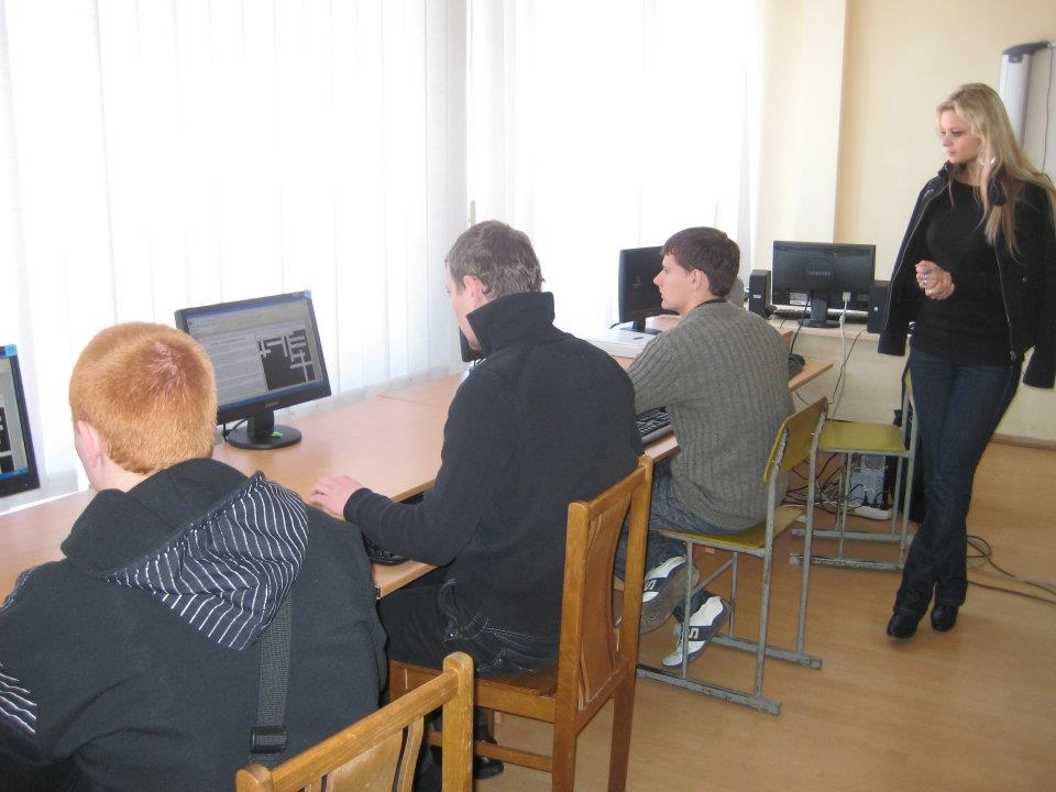 Students get hands-on experience