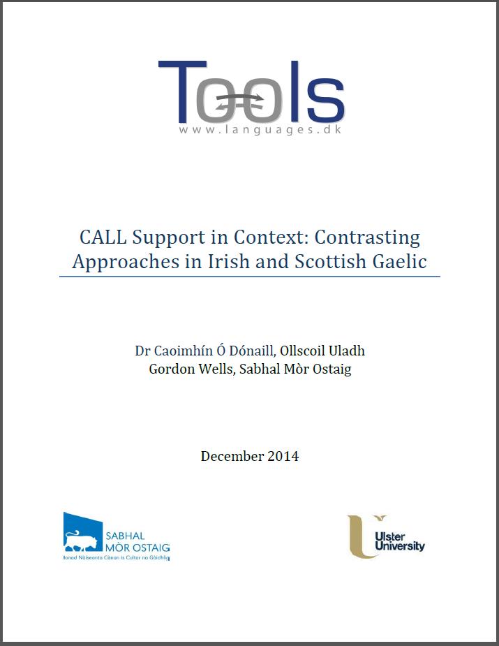 CALL Support in Context: Contrasting Approaches in Irish and Scottish Gaelic CALLpaperTitle