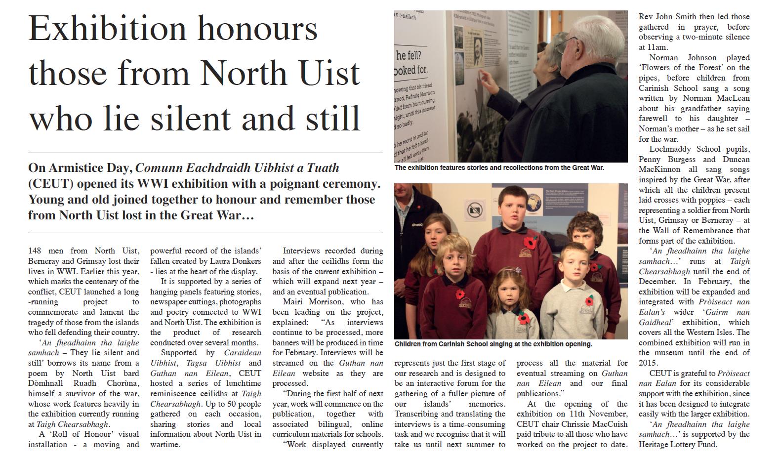 Am Pàipear report - click to enlarge CEUTampaipear