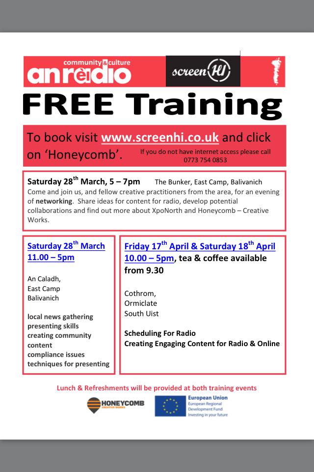 Honeycomb Creative Works. Click through for more details of March and April programmes and to register online. 10402434_10153869730060021_7390068755243534613_n